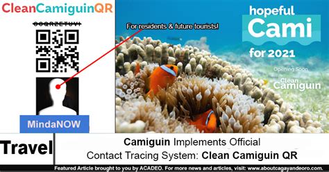 clean camiguin qr code registration online|How to Register for a CleanCamiguinQR Code .